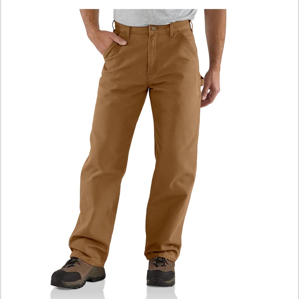 Carhartt Washed Duck Work Pants Sz 40x32‎